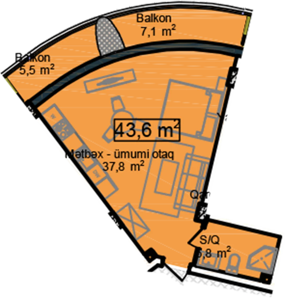 Studiya planı, plan 2