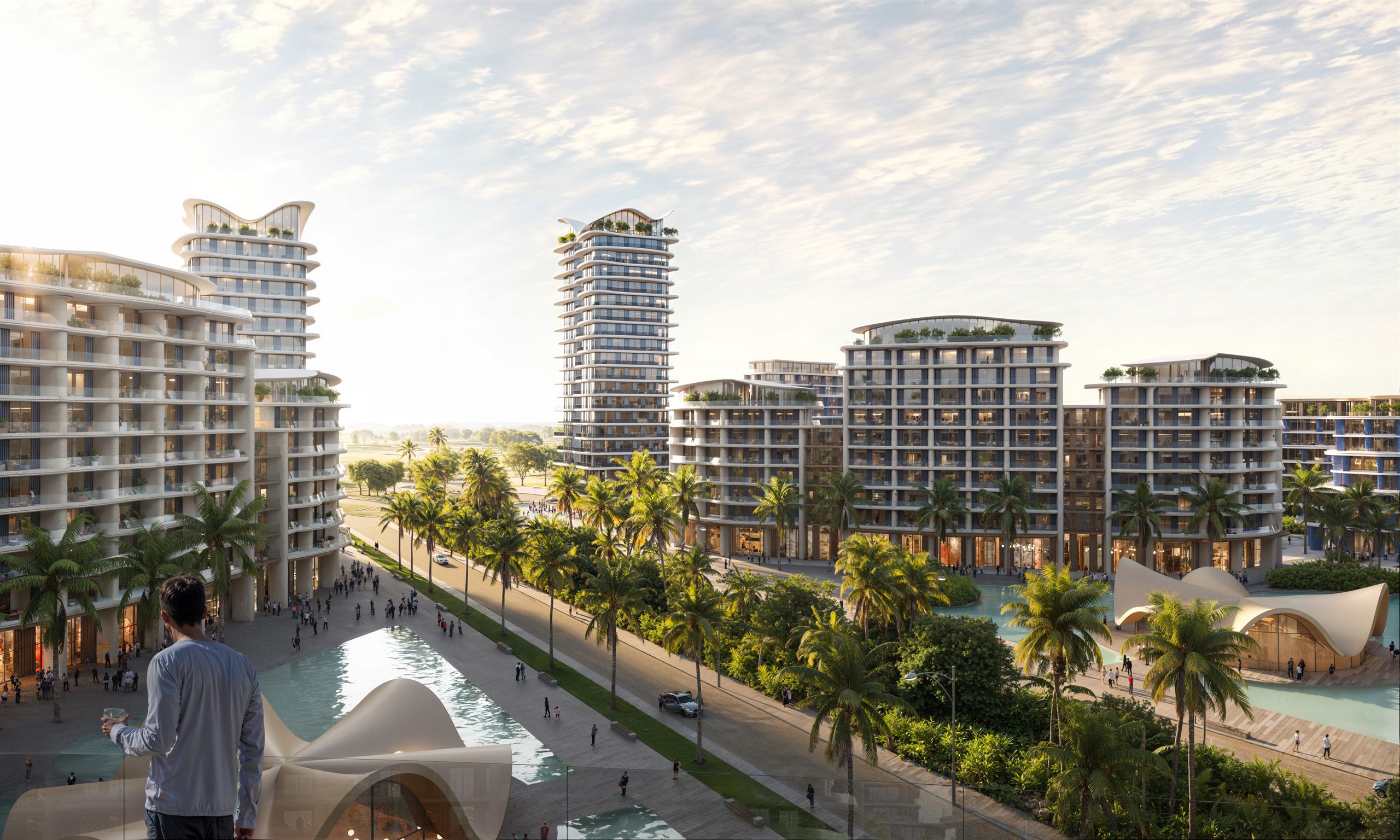 Sea Breeze memarlığı və abadlıq işləri